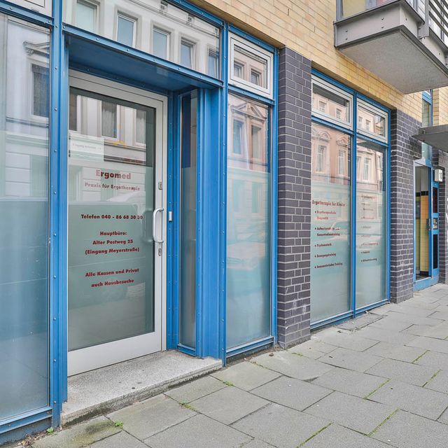 Ergomed, Praxis für Ergotherapie und Logopädie in Hamburg Heimfeld von außen